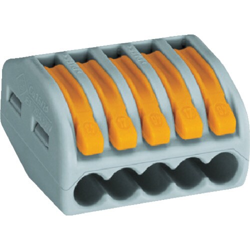 WF−5より線・単線接続可能コネクタ5穴用