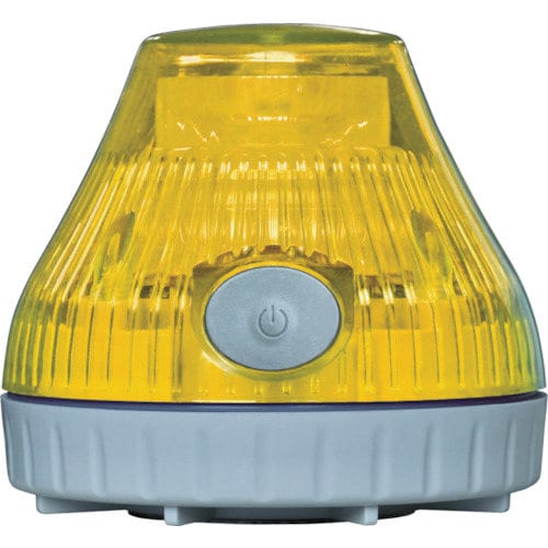 ニコPOTVL08B型LED回転灯80パイ黄