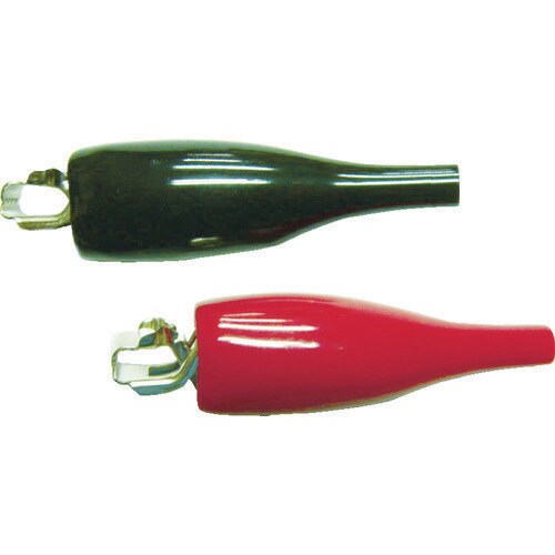 バッテリークリップC−501S定格5A赤黒各1個入