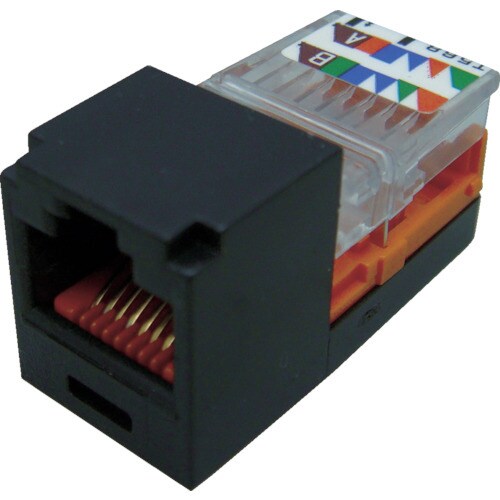 パンドウイット カテゴリ5Eモジュラージャック黒