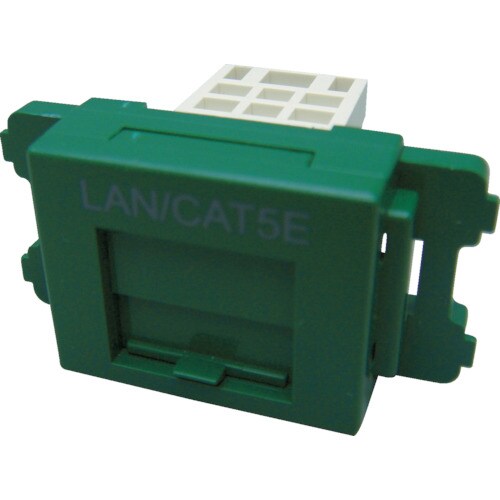 カテゴリ5EJISプレート用ジャックキット緑