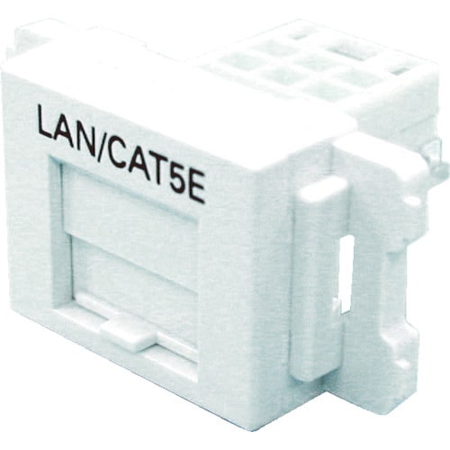 カテゴリ5EJISプレート用ジャックキット白