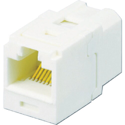 カテゴリ6JJアダプタ(RJ45中継用ジャック)