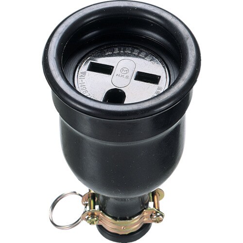 明工 防水コネクターボデー接地2P ME2628N