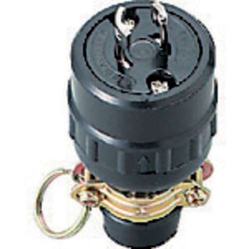 明工 引掛ゴムプラグ2P防水兼用