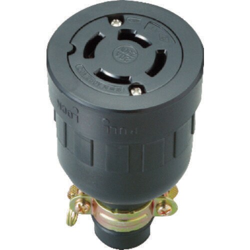 明工 引掛ゴムコネクタボデー接地3P