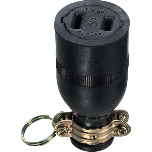 明工 ゴムコネクターボデー2P