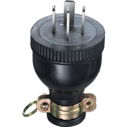 明工 ゴムプラグ接地3P MP2526