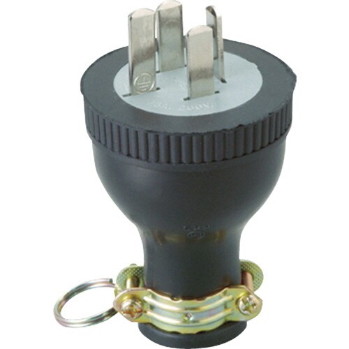 明工 ゴムプラグ接地3P MP2537