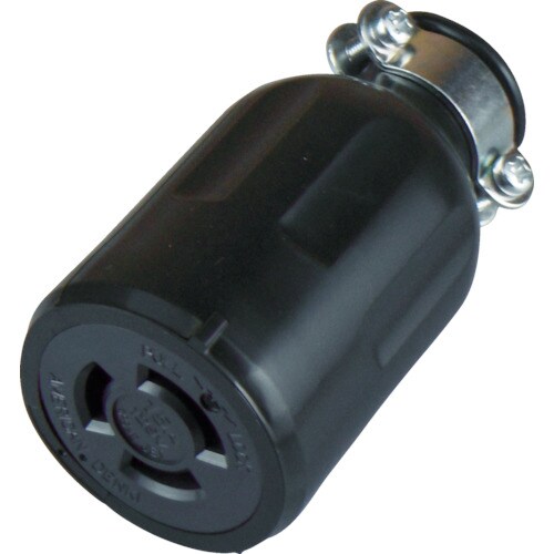 引掛形ゴムコネクタボディ接地2P15A125V