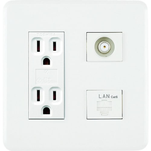 情報コンセントLAN/TV(4K8K対応)カテ6