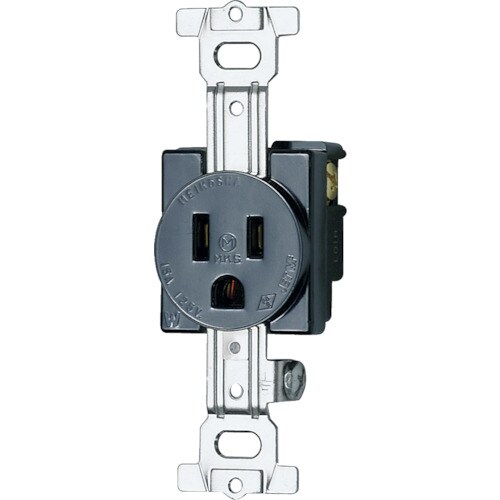 明工 埋込コンセント接地2P