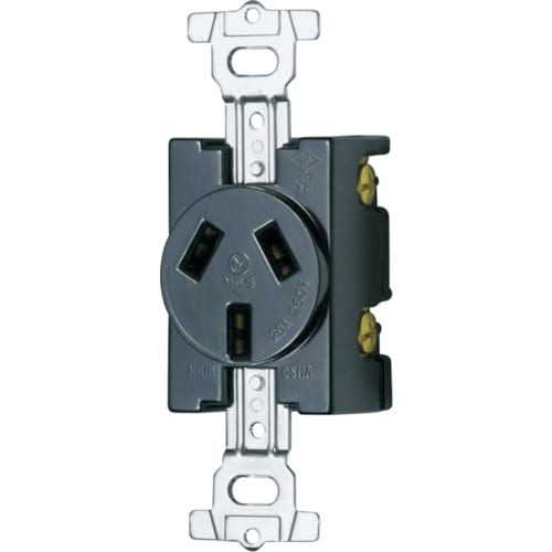 明工 埋込コンセント3P