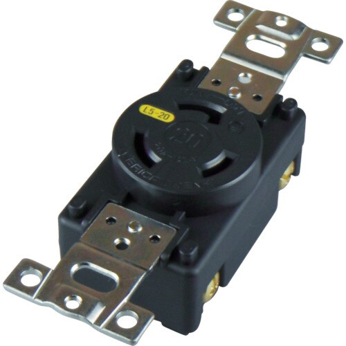 引掛形埋込コンセント接地2P20A125V