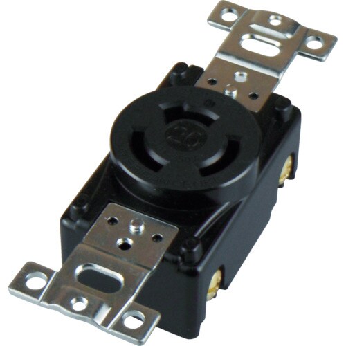 引掛形埋込コンセント3P20A250V