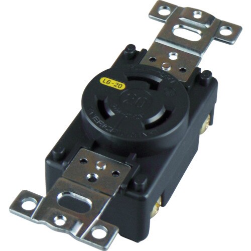 引掛形埋込コンセント接地2P20A250V