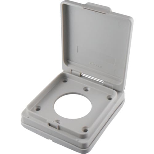 防水パネルリフトカバ−パネルコンセント用大穴