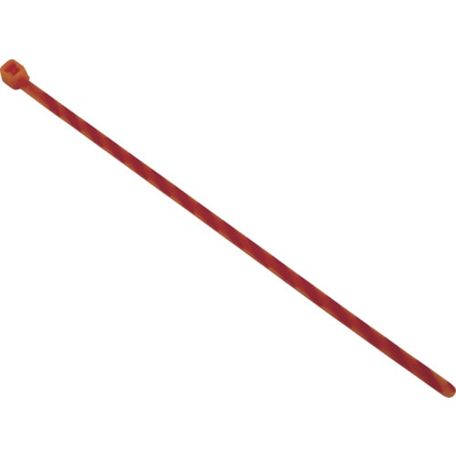 ストライプナイロン結束バンドオレンジ/赤