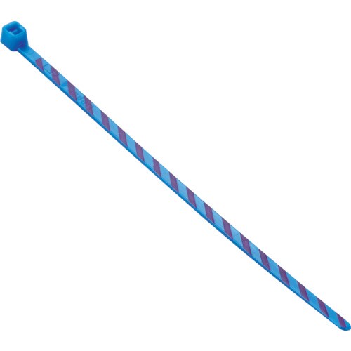 ストライプナイロン結束バンド青/紫(50本入)