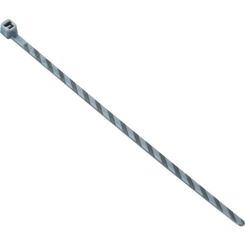 ストライプナイロン結束バンドグレー/黒(50本入)