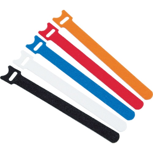 マジックバンド超薄型ストラップ15cm橙(5本入)