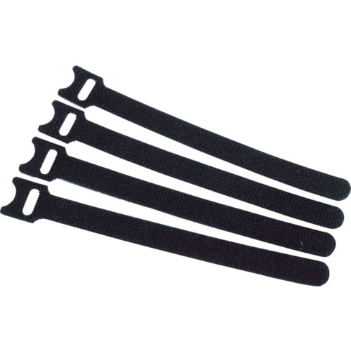 マジックバンド耐候性ストラップ15cm黒(4本入)