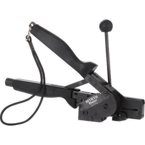 テンション保持型ステンレススチールバンド用結束工具