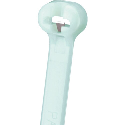 ステンレス爪ロック式ナイロン結束バンド耐熱性薄緑