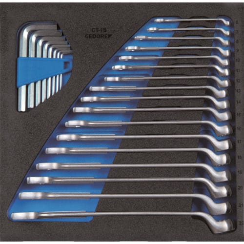 オフセットコンビスパナセット1500CT2‐1B