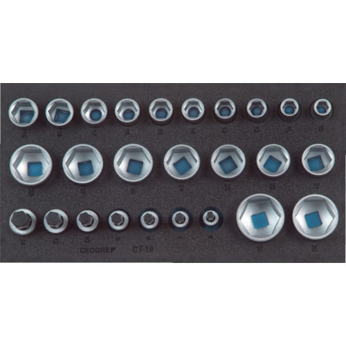 ソケットセット1/21500CT1‐19