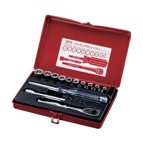 エビ ソケットレンチセット差込角6.35mm6角