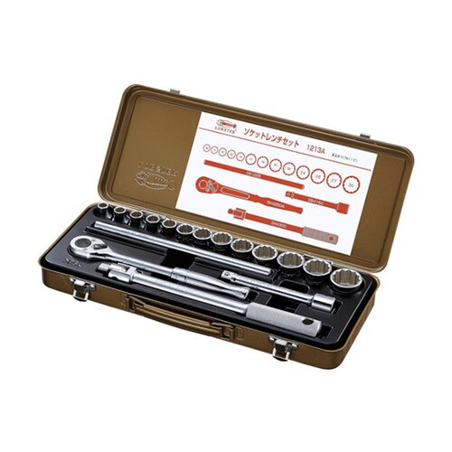 エビ ソケットレンチセット 1213A