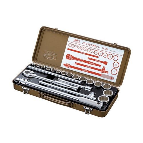 エビ ソケットレンチセット 1215A