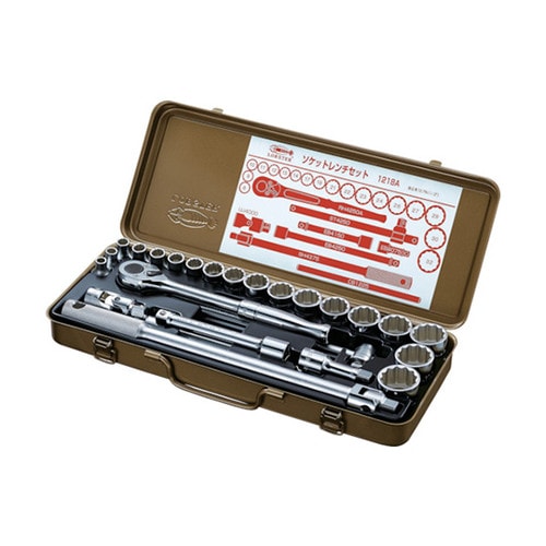 エビ ソケットレンチセット 1218A