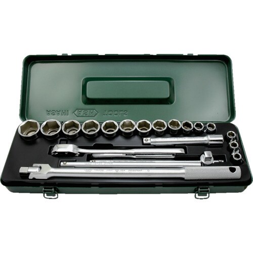 6角ソケットレンチセット12.7□×20PCS
