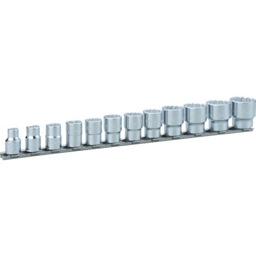 ソケットセット(12角・ホルダー付)12pcs