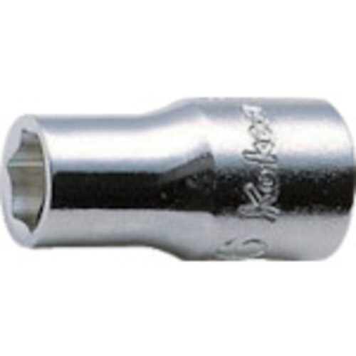 コーケン 6角ソケット対辺4差込角6.35全長22