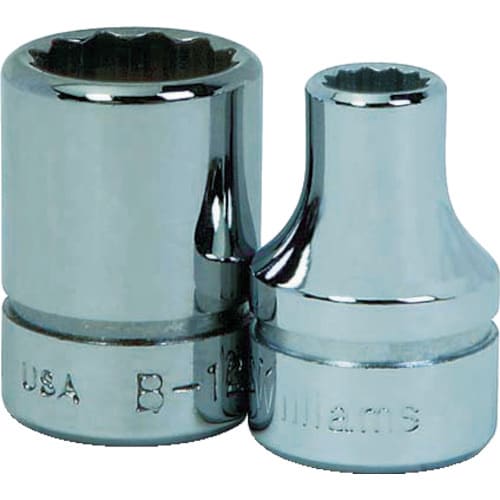 3/8ドライブショートソケット12角24mm