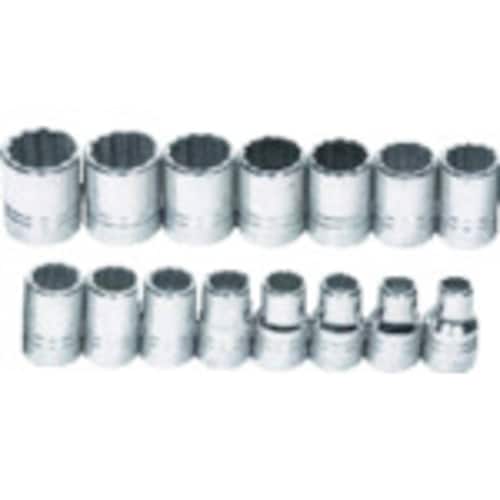 1/2ドライブソケットセット12角15個