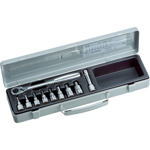 ヘキサゴンソケットレンチセット吋目10pcs