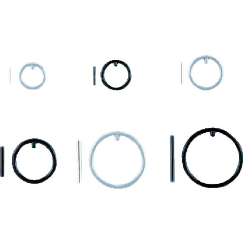 ピンφ2.5×18mm・リングφ29セット(各5)