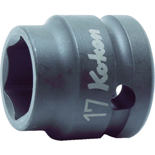 12.7mm差込インパクトショートソケット22mm