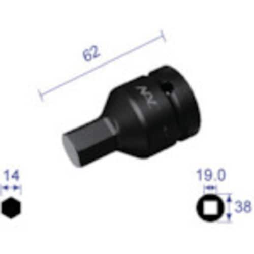 ナック ヘキサゴンレンチソケット 614C