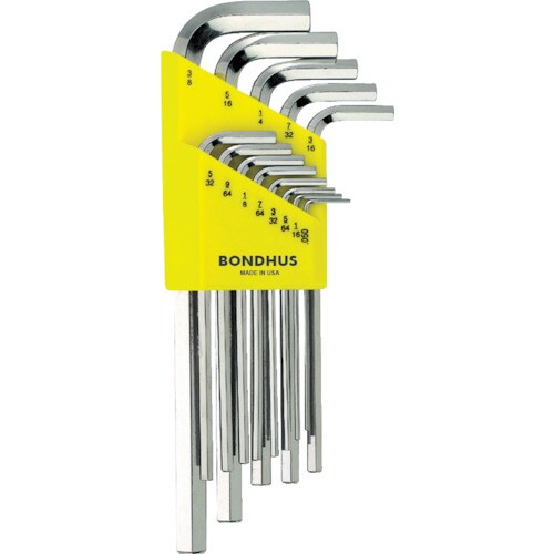 ボンダス 六角L−レンチロングインチ