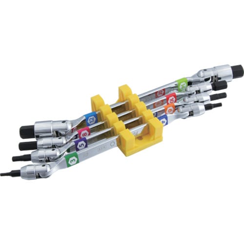 4本組ダブルフレックスヘキサゴンレンチセット