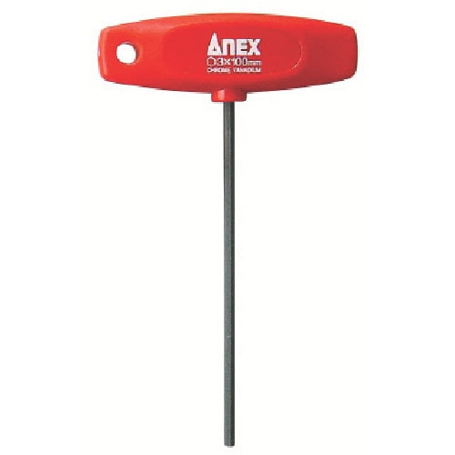 T型六角レンチドライバー対辺3.0×100