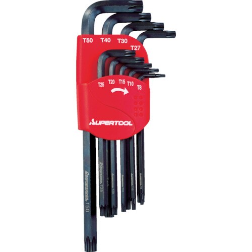 スーパー ロングいじり止め穴付ヘックスローブレンチ