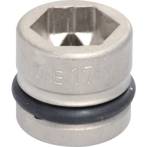 TONE インパクト用ショートソケット17mm
