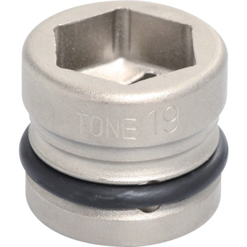 TONE インパクト用ショートソケット19mm