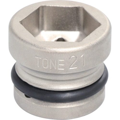 TONE インパクト用ショートソケット21mm